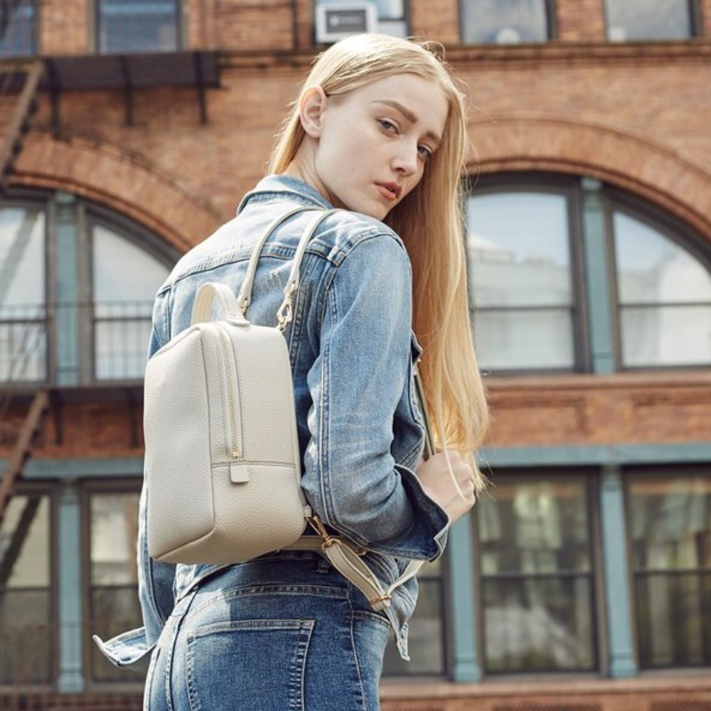 Angela Roi Mia Mini Backpack Cloud Vegan